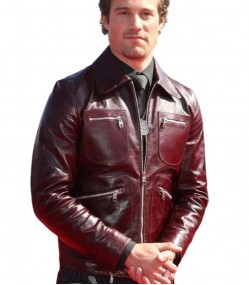 TOP GUN MAVERICK JAKE PICKING LEATHER JACKET