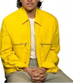 TOP GUN MAVERICK DANNY RAMIREZ (MICKEY GARCIA) YELLOW JACKET