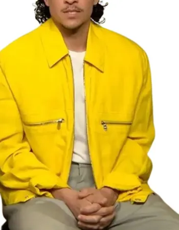TOP GUN MAVERICK DANNY RAMIREZ (MICKEY GARCIA) YELLOW JACKET