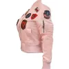 TOP GUN MA-1 PATCHES WOMEN’S BOMBER JACKET TOP GUN MA-1 PATCHES WOMEN’S BOMBER JACKET