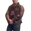 Watch Dogs Legion Ian Robshaw Brown Leather Jacket