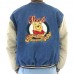 WINNIE THE POOH DENIM VARSITY JACKET