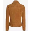 Women's Asymmetrical Brown Suede Leather Biker Jacket Women's Asymmetrical Brown Suede Leather Biker Jacket