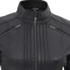 Bergamo Womens Black Cafe Racer Leather Jacket