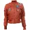 WOMEN’S TOP GUN MA-1 RUST BOMBER JACKET