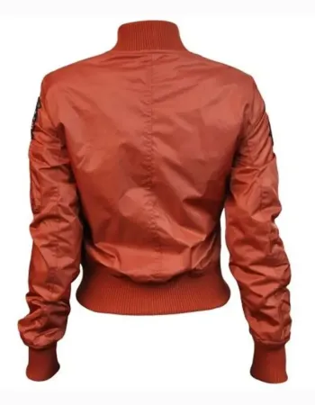 WOMEN’S TOP GUN MA-1 RUST BOMBER JACKET WOMEN’S TOP GUN MA-1 RUST BOMBER JACKET