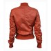 WOMEN’S TOP GUN MA-1 RUST BOMBER JACKET