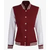 Women's Varsity Letterman Baseball Bomber Jacket