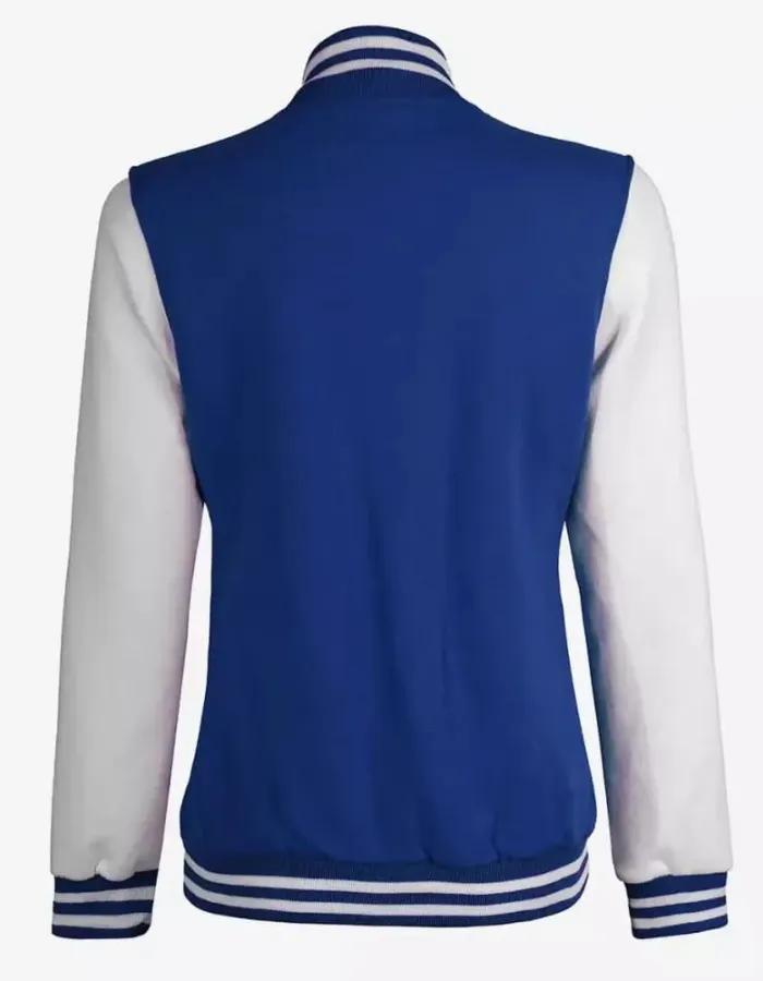 Women's Varsity Letterman Baseball Bomber Jacket