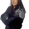 WWE 2K22 BRET THE HITMAN HART BLACK LEATHER JACKET WWE 2K22 BRET THE HITMAN HART BLACK LEATHER JACKET