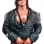 WWE 2K22 BRET THE HITMAN HART BLACK  LEATHER JACKET