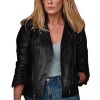 Yellowstone Season 4 Beth Dutton Black Leather Jacket