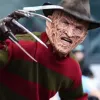 A NIGHTMARE ON ELM STREET FREDDY KRUEGER STRIPED SWEATER