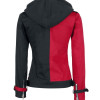 Suicide Squad Harley Quinn Red and Black Jacket