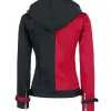 Suicide Squad Harley Quinn Red and Black Jacket Suicide Squad Harley Quinn Red and Black Jacket
