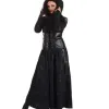 HARRY POTTER BELLATRIX LESTRANGE BLACK VEST