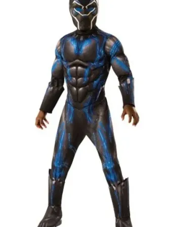 MARVEL BLACK PANTHER DELUXE BATTLE COSTUME JACKET MARVEL BLACK PANTHER DELUXE BATTLE COSTUME JACKET