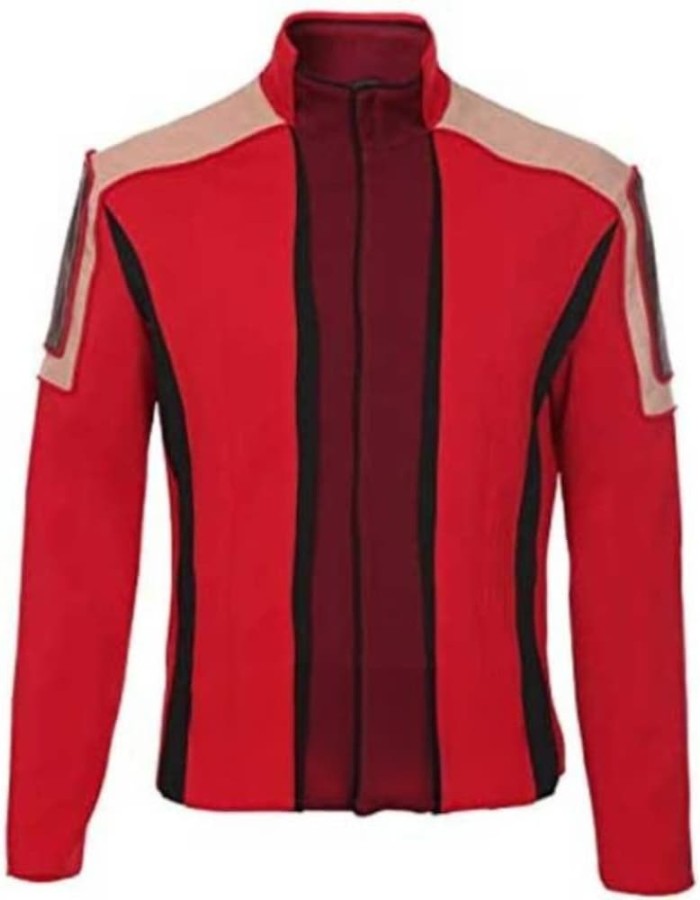 SONIC THE HEDGEHOG JIM CARREY RED JACKET