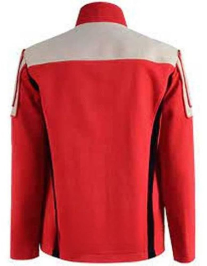 SONIC THE HEDGEHOG JIM CARREY RED JACKET