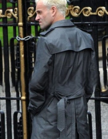 TRAINSPOTTING JONNY LEE MILLER LEATHER COAT