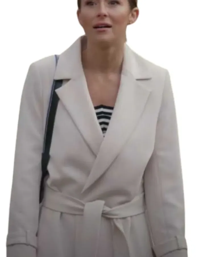 A Paris Proposal Alexa Penavega (Anna Bowman) Wool Coat