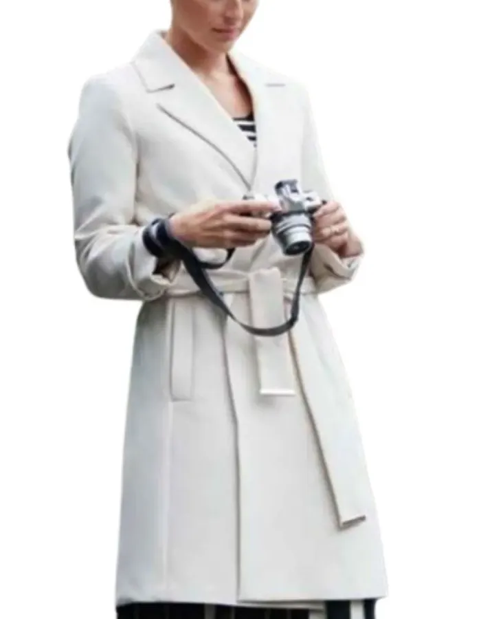 A Paris Proposal Alexa Penavega (Anna Bowman) Wool Coat