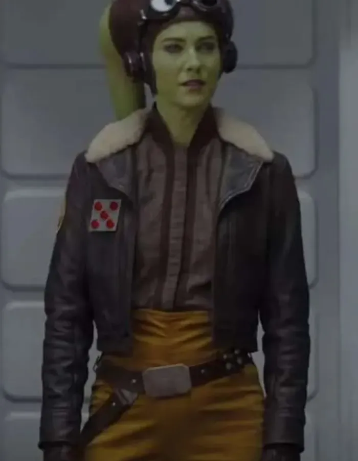 Ahsoka 2023 Mary Elizabeth Winstead (Hera Syndulla) Leather Jacket
