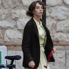 Asteroid City Maya Hawke Brown Wool Blazer