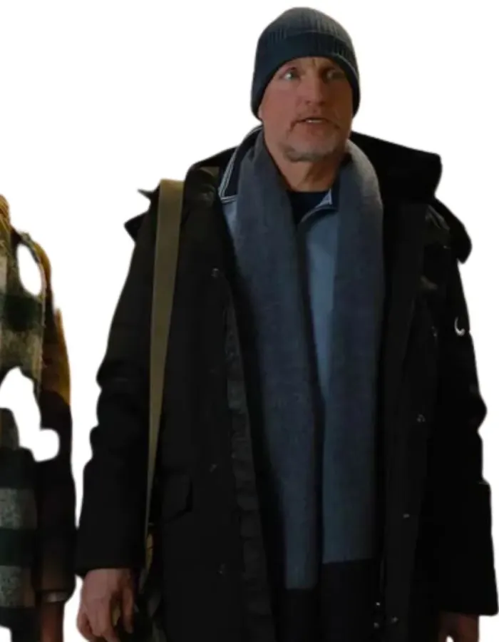 Champions 2023 Woody Harrelson (Marcus) Black Hooded Jacket