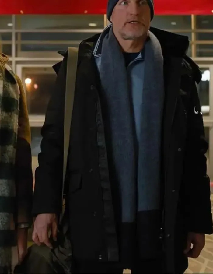 Champions 2023 Woody Harrelson (Marcus) Black Hooded Jacket