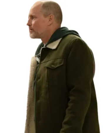 Champions 2023 Woody Harrelson (Marcus) Green Wool Jacket