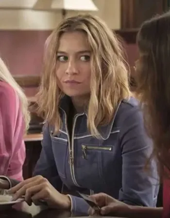 Class of ’07 2023 Emma Horn (Renee) Blue Cotton Jacket