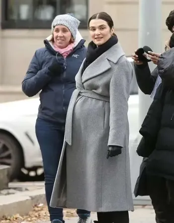 Dead Ringers 2023 Rachel Weisz (Beverly Mantle) Grey Trench Coat