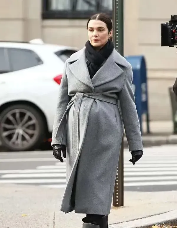 Dead Ringers 2023 Rachel Weisz (Beverly Mantle) Grey Trench Coat