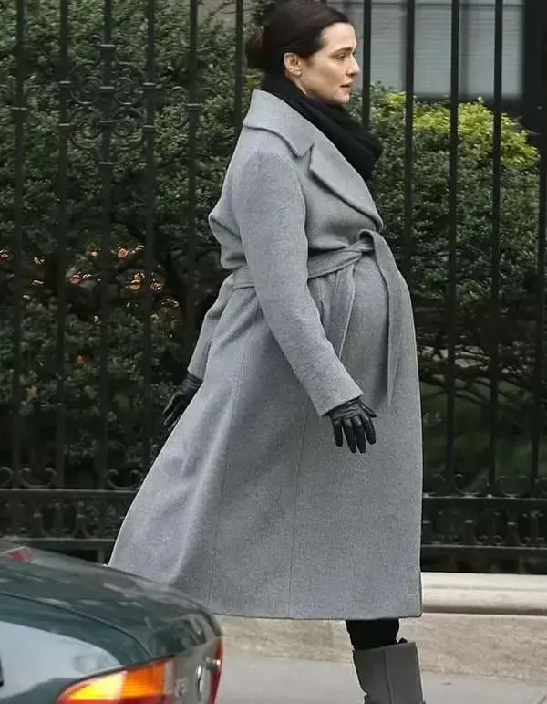 Dead Ringers 2023 Rachel Weisz (Beverly Mantle) Grey Trench Coat