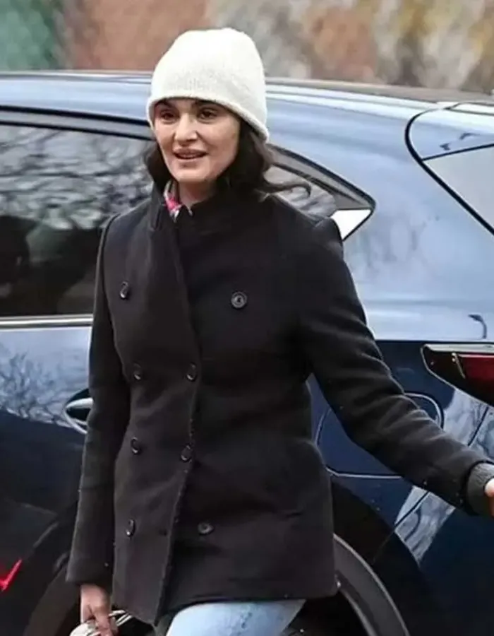 Dead Ringers 2023 Rachel Weisz (Beverly Mantle) Black Wool Coat