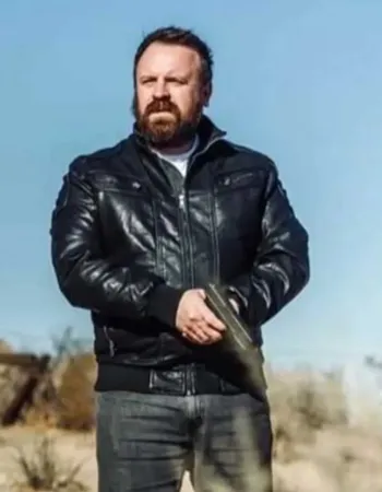 End of Loyalty 2023 Simon Phillips (Vincent) Black Leather Jacket