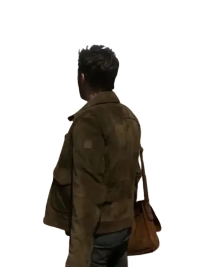 Ghosted Chris Evans (Cole) Suede Leather Jacket
