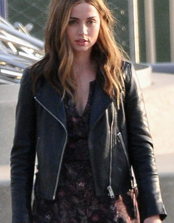 Ghosted Ana De Armas (Marta Cabrera) Leather Jacket