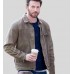 Ghosted Chris Evans (Cole) Brown Cotton Jacket
