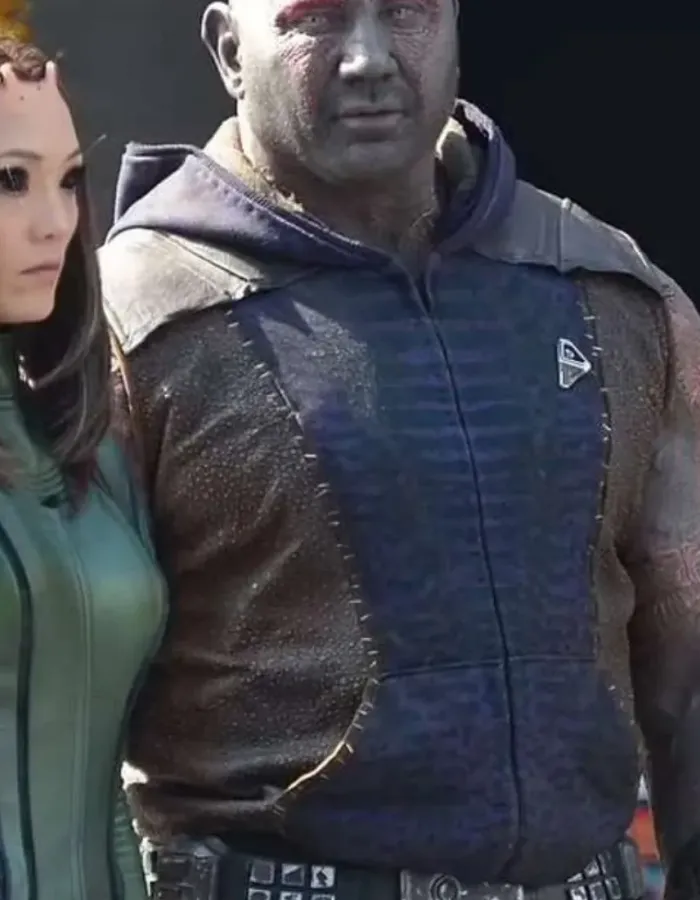 Guardians of the Galaxy 3 2023 Dave Bautista (Drax) Leather Vest