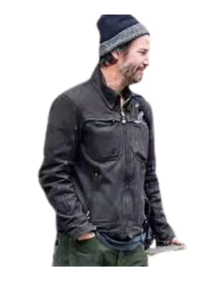 John Wick 4 Keanu Reeves (John Wick) Black Leather Jacket