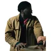 John Wick 4 Shamier Anderson (Tracker) Brown Cotton Jacket
