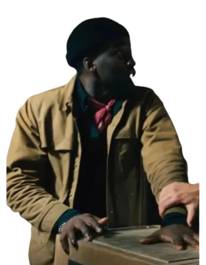 John Wick 4 Shamier Anderson (Tracker) Brown Cotton Jacket