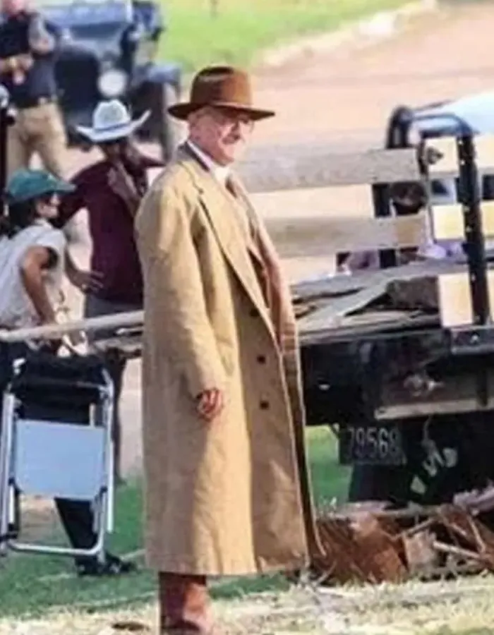 Killers of the Flower Moon Robert De Niro (William Hale) Brown Coat