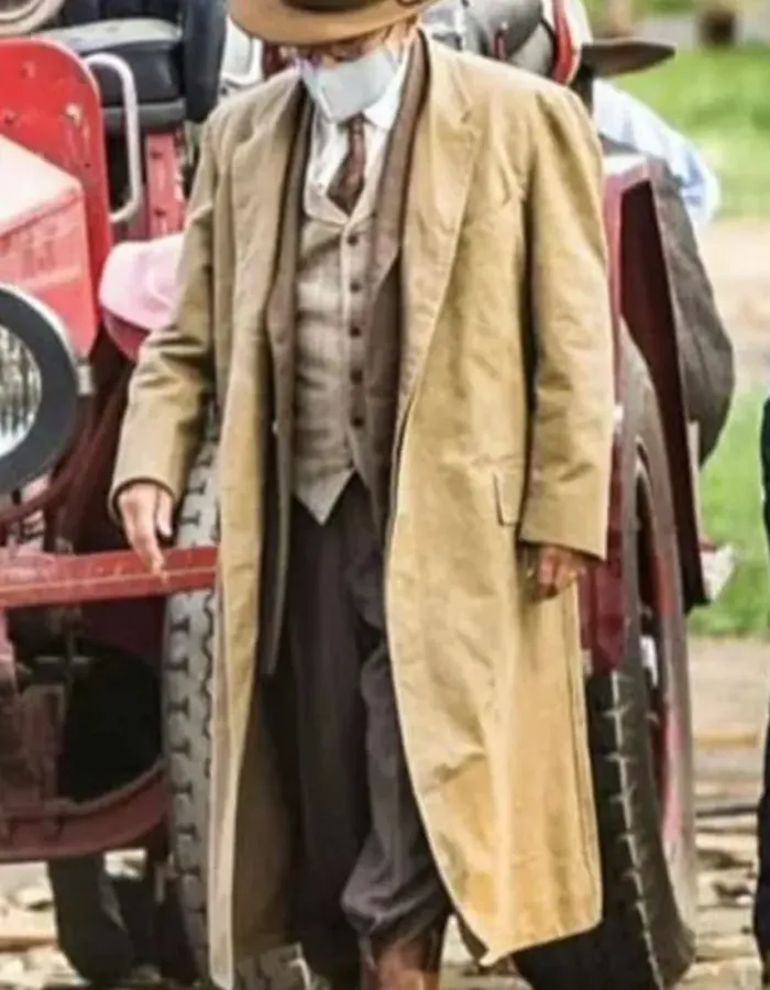 Killers of the Flower Moon Robert De Niro (William Hale) Brown Coat