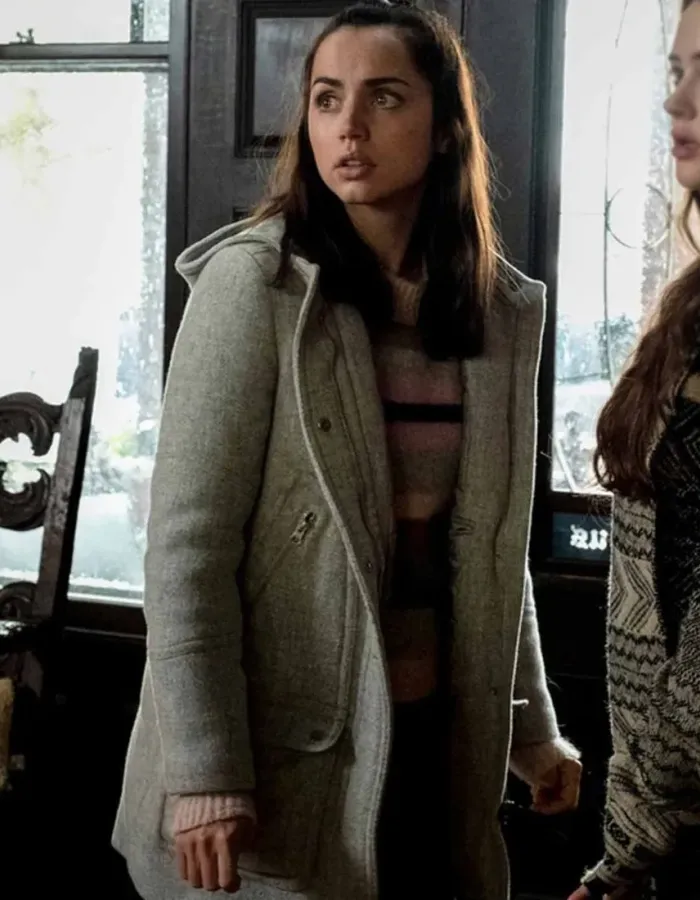 Knives Out Ana De Armas (Marta Cabrera) Wool Coat