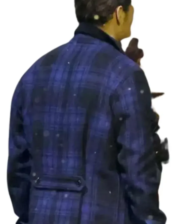 Love Again 2023 Sam Heughan (Rob Burns) Wool Jacket