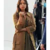 Operation Fortune Aubrey Plaza (Sarah) Wool Coat