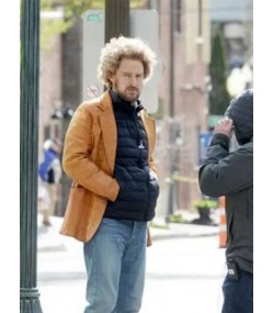 Paint 2023 Owen Wilson (Carl) Brown Leather Blazer